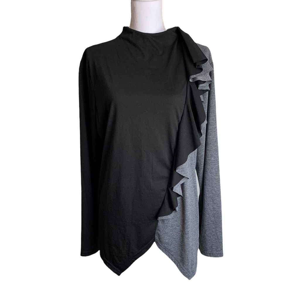 Koandaily Ruffle Top Size 2XL